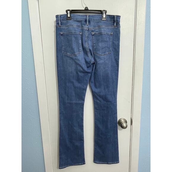 Frame Jeans Size 29 Le Mini Bootcut High Rise Hippie Western Boho Preppy - Picture 5 of 9